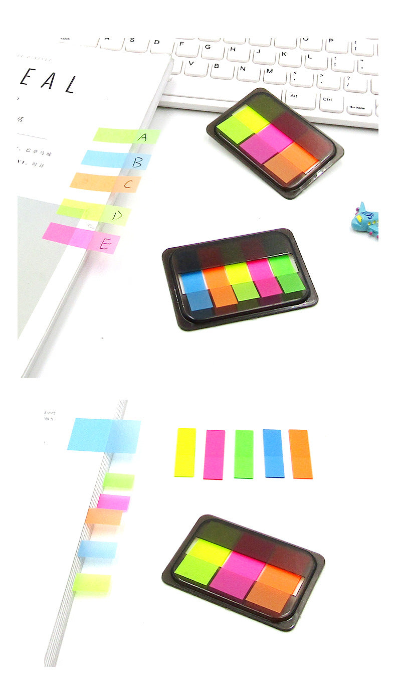 Assorted color sticky notes set