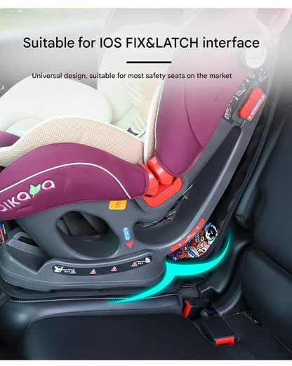 Comfortable leather car seat pad for children