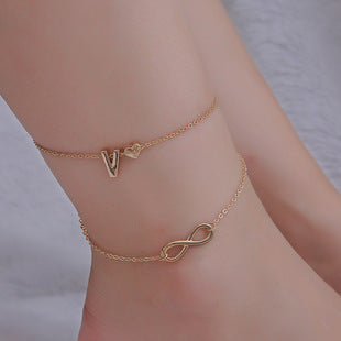 Fashionable women's letter bracelet