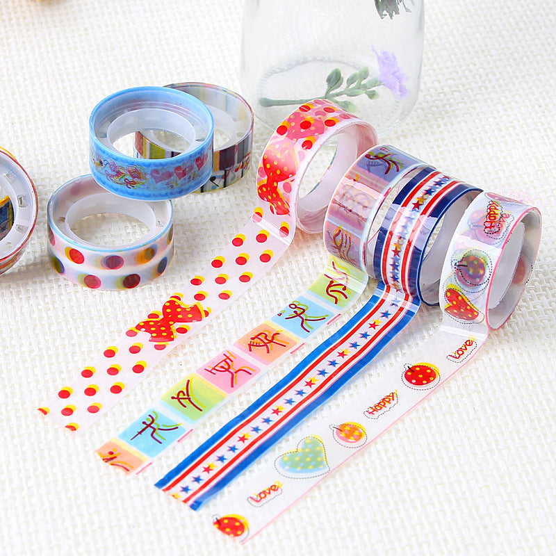 Patterned DIY decorating tape