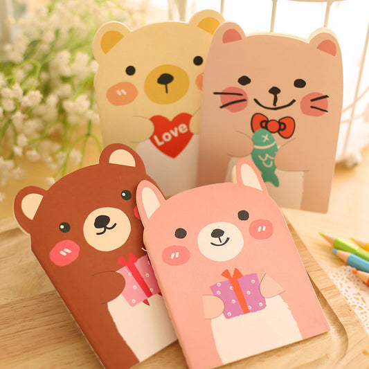 bear-themed notebook cover