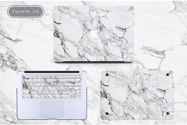 Stylish Marble Hard Shell Case for MacBook Air & Pro - Custom Fit Protective Cover