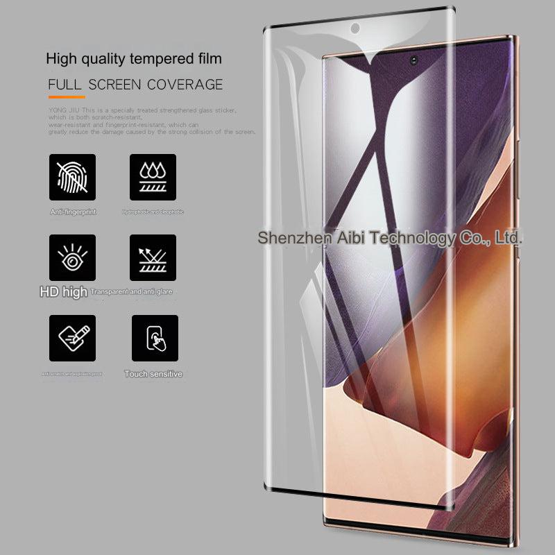 Premium 3D Curved Tempered Glass Screen Protector for Samsung Galaxy Note 20 Ultra - Full Coverage, HD Clarity, Anti-Fingerprint