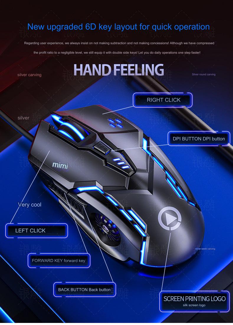 ergonomic gaming mouse