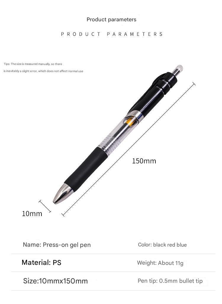 multipurpose retractable gel pen