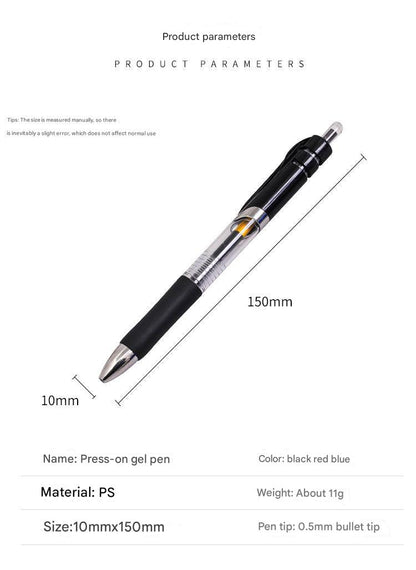 multipurpose retractable gel pen