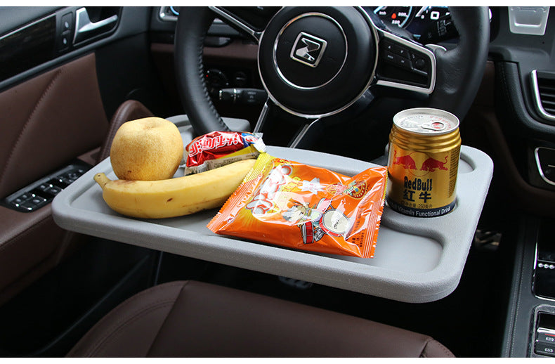 aerial view black car work desk