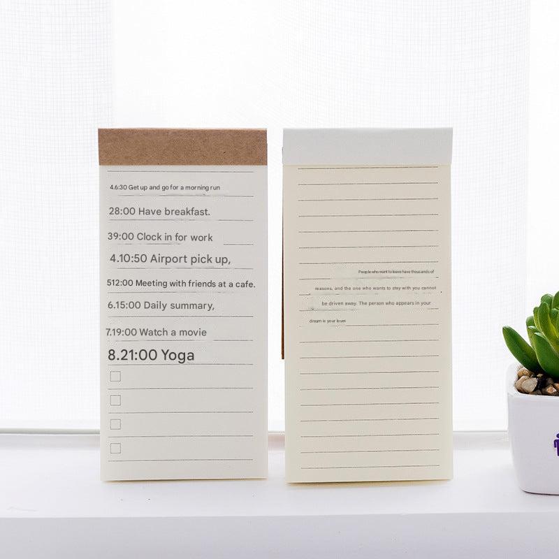 notepad used in a business meeting for notes