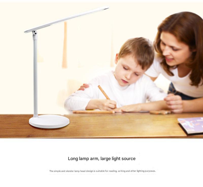 contemporary LED reading lamp in black