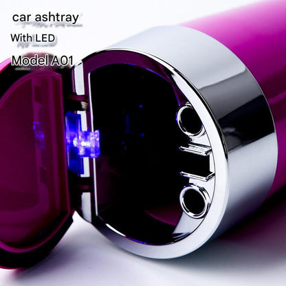 LED ashtray for modern cars