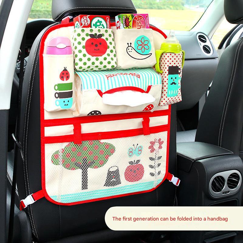 colorful apple car organizer