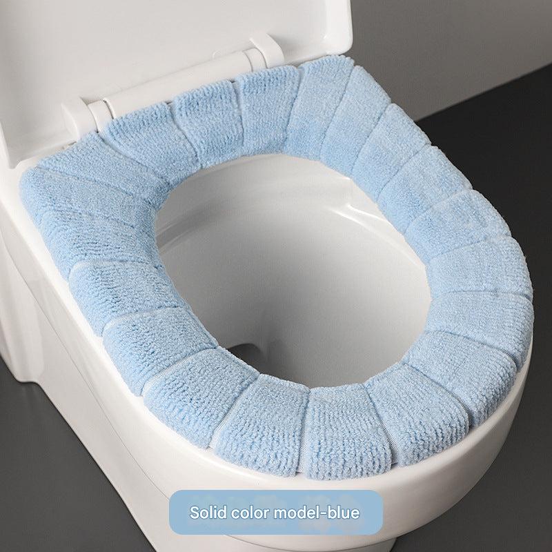 decorative plush toilet seat cover