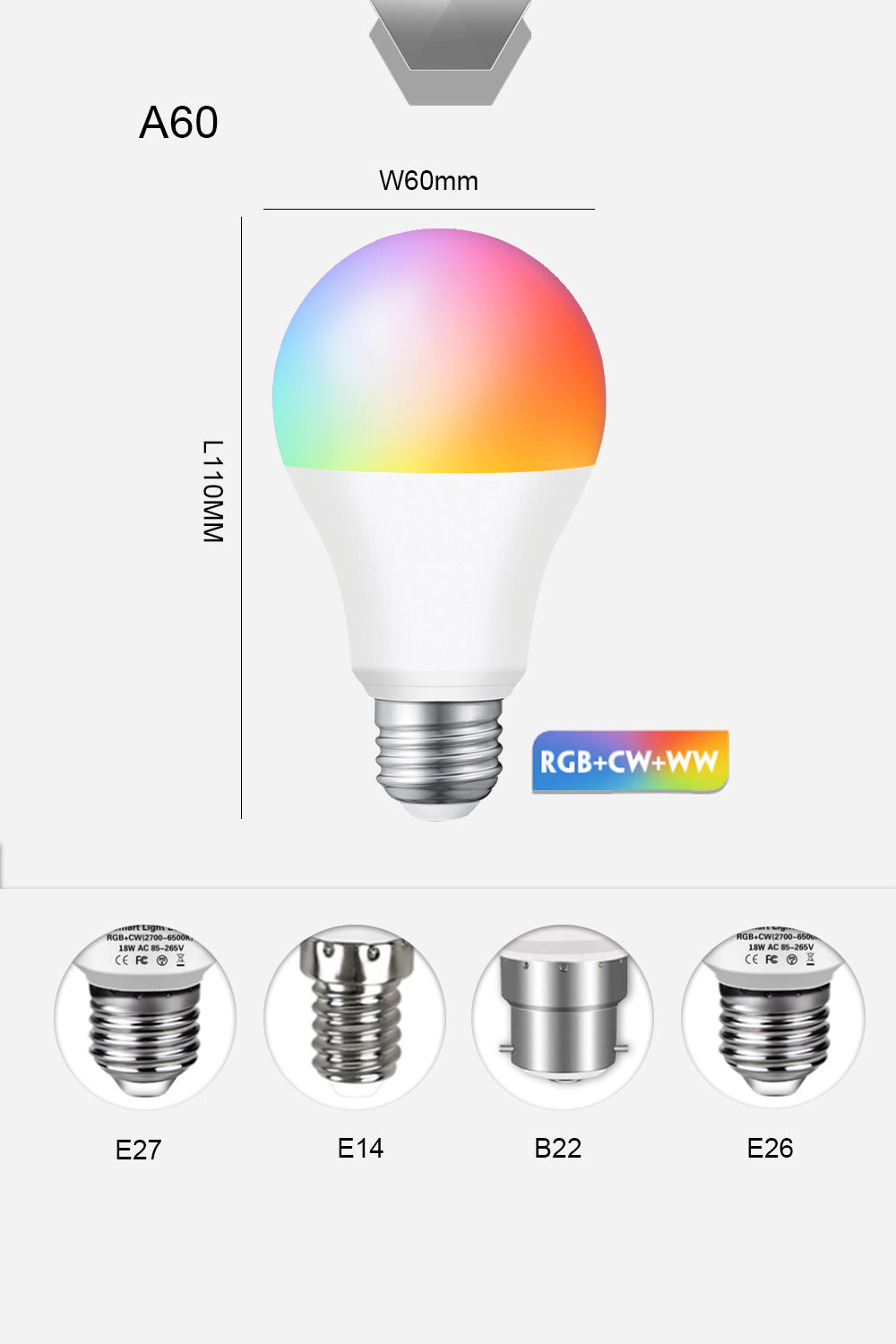 smart bulb features illustration