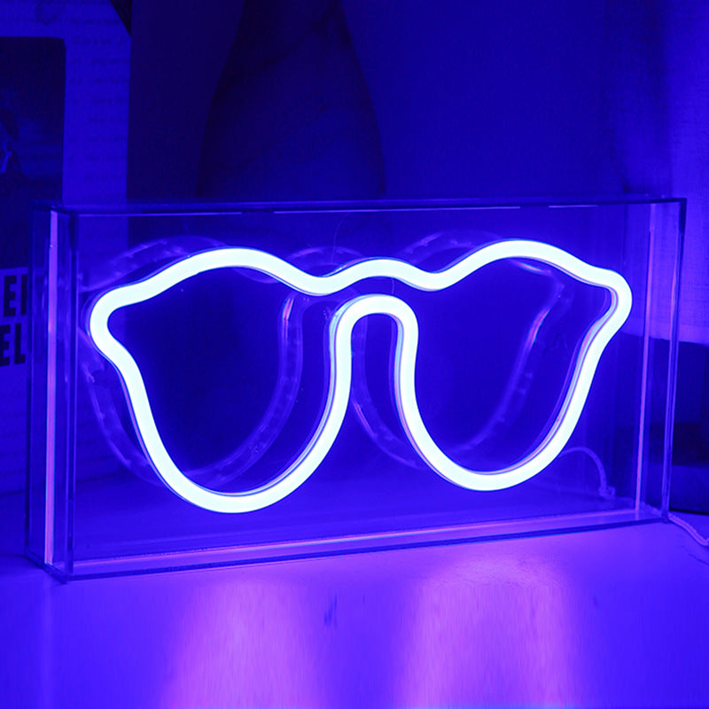 Neon Bliss LED Love wall hanging light