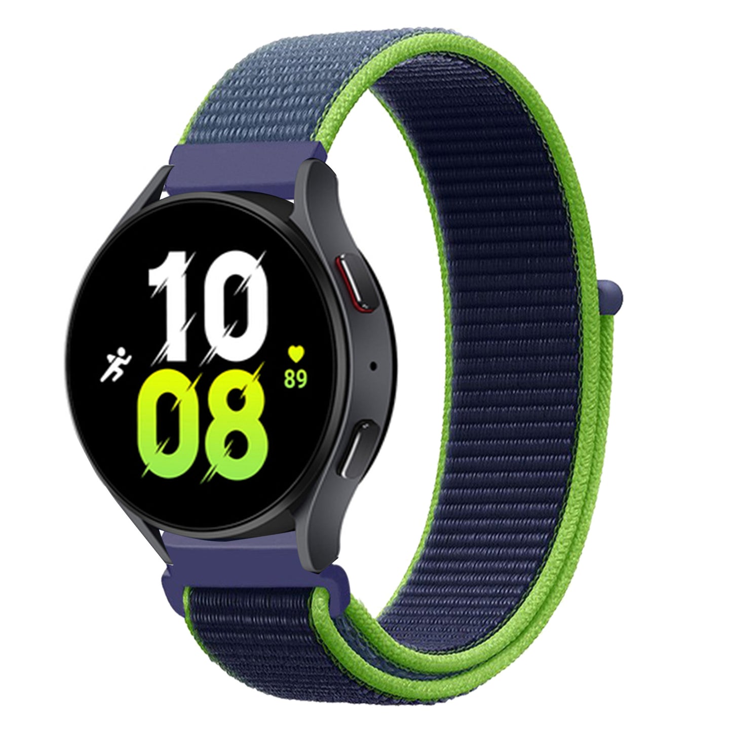 High-Quality 20/22mm Nylon Sport Watch Bands for Huawei GT4 & Samsung Galaxy Watch | Hook and Loop Design