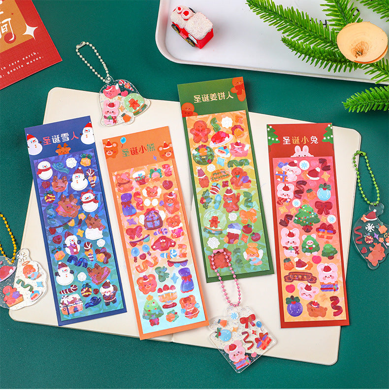 DIY Christmas creative sticker set