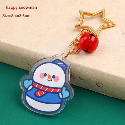 Seasonal charm keychain design image