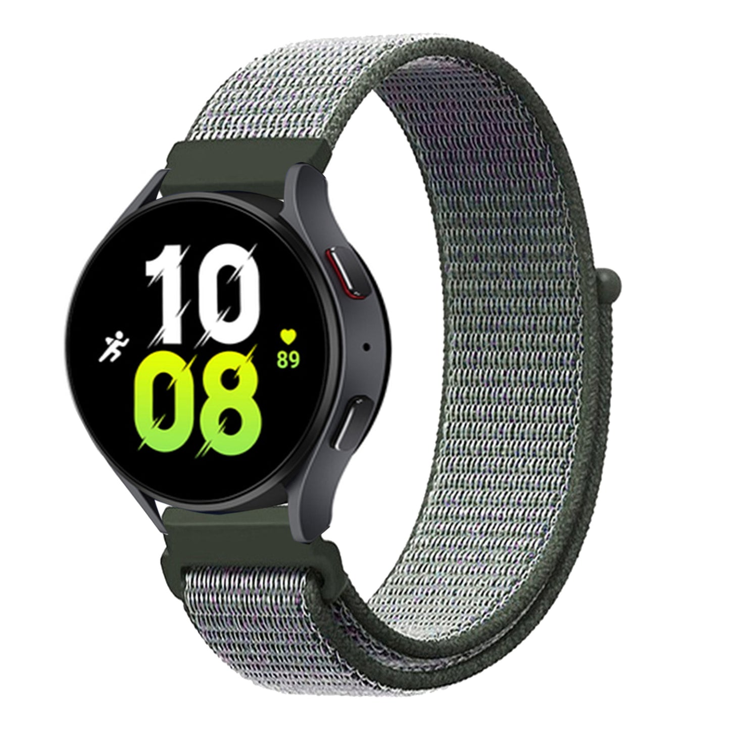 High-Quality 20/22mm Nylon Sport Watch Bands for Huawei GT4 & Samsung Galaxy Watch | Hook and Loop Design