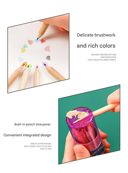 holiday gift art pencil set children