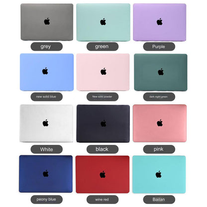 Premium Crystal Matte MacBook Case - Ultimate Protection for Air and Pro Models