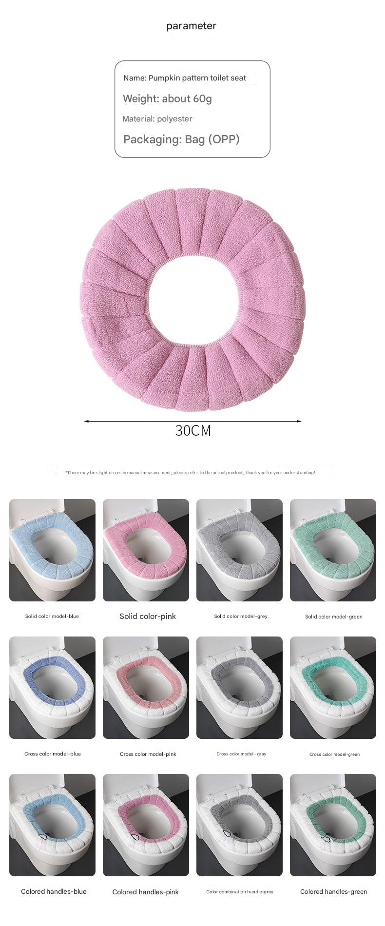 plush toilet cover various colors