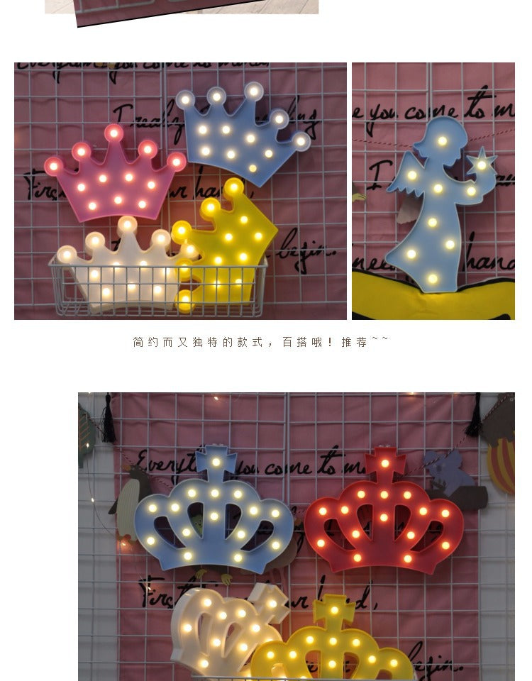 green cactus shaped LED light