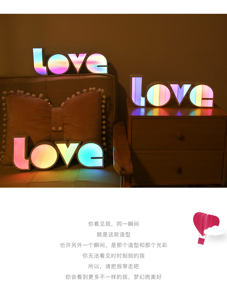 charming wedding decor light box