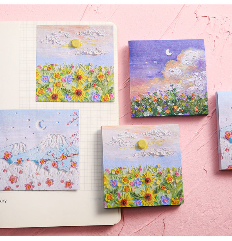 8x8 cm colorful sticky notes