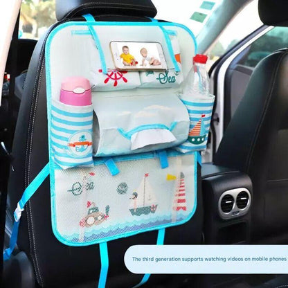 cat design car backseat bag