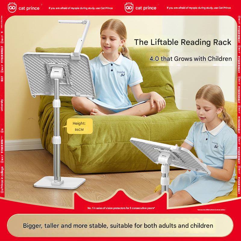 child reading book holder floor stand