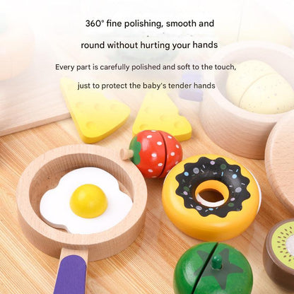 child-safe wooden kitchen toys