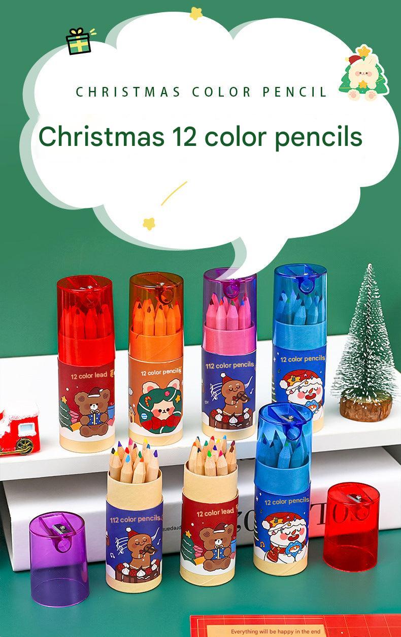 festive art pencils for holiday gift