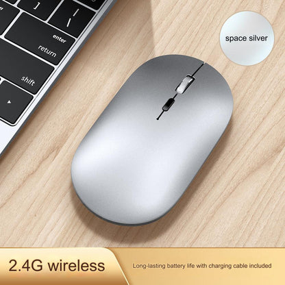 Wireless Bluetooth Mouse Q7 - Dual-Mode, Ergonomic Silent Design, Rechargeable for Office Use