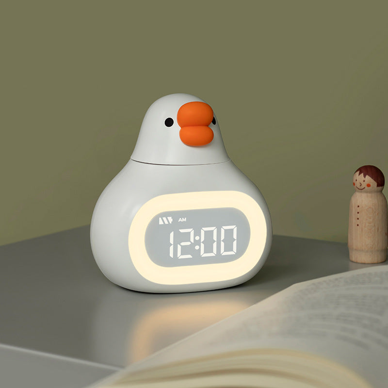 playful design electric alarm clock for children