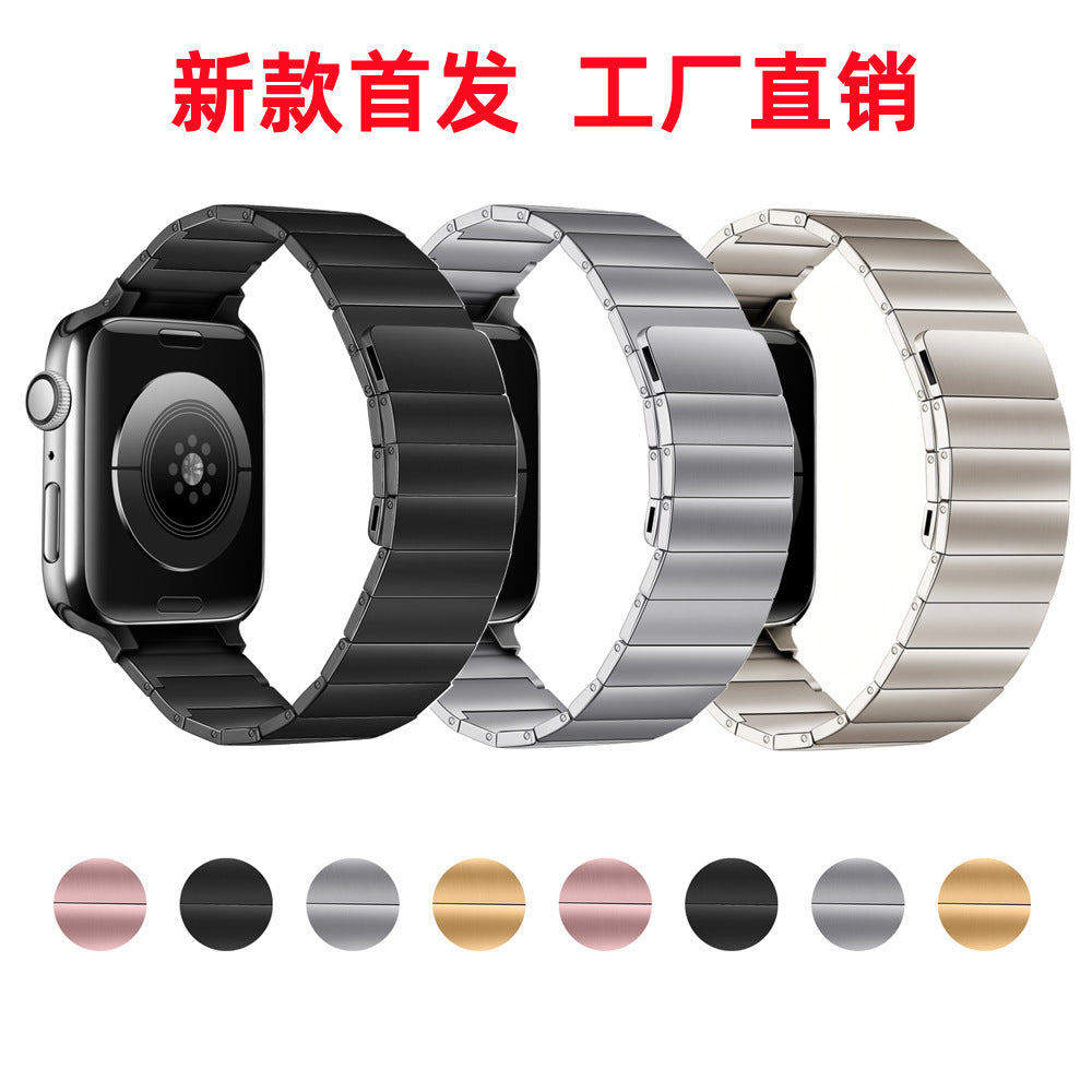 Premium Magnetic Metal Apple Watch Band – Durable, Stylish & Adjustable for All Models