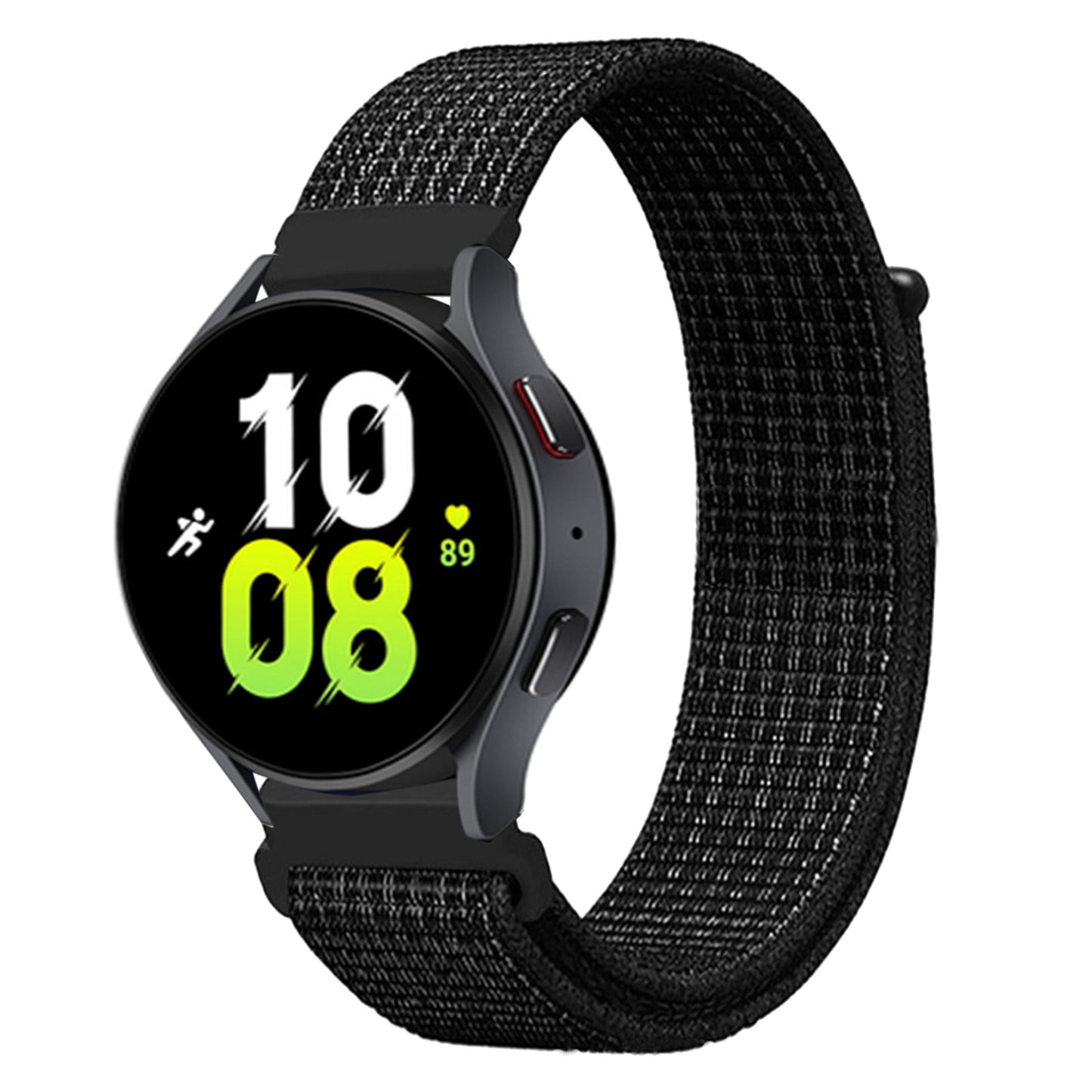 High-Quality 20/22mm Nylon Sport Watch Bands for Huawei GT4 & Samsung Galaxy Watch | Hook and Loop Design