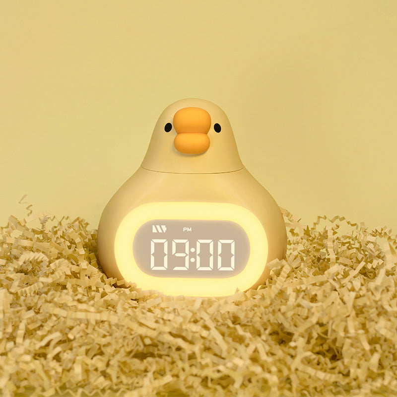 playful design electric alarm clock for children