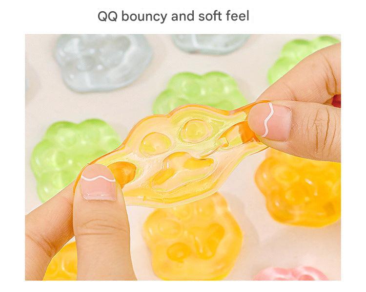 jelly cat paw squishy toy