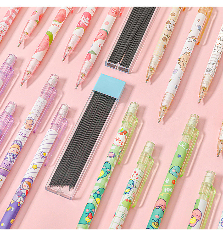 adorable cream bear mechanical pencil for kids