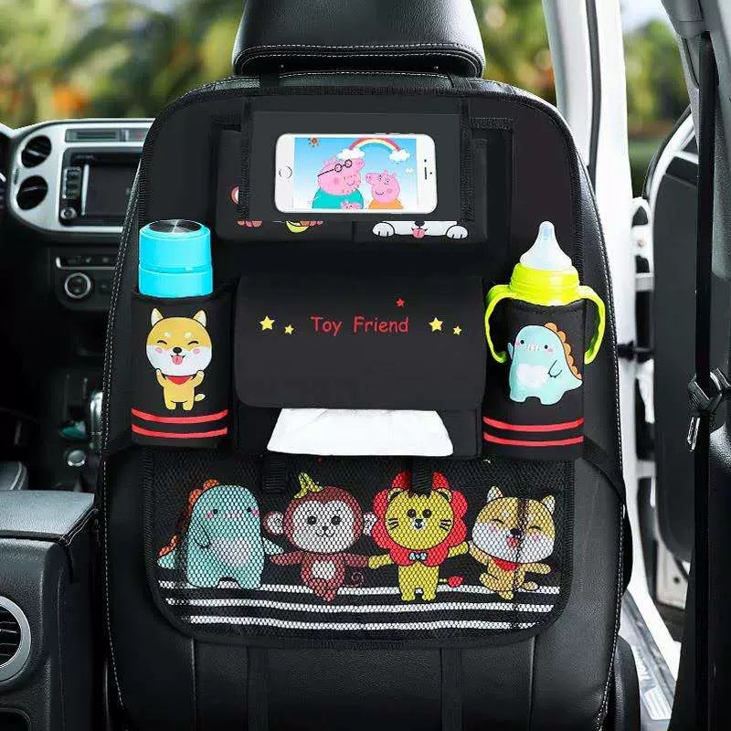 happy travel themed car organizer