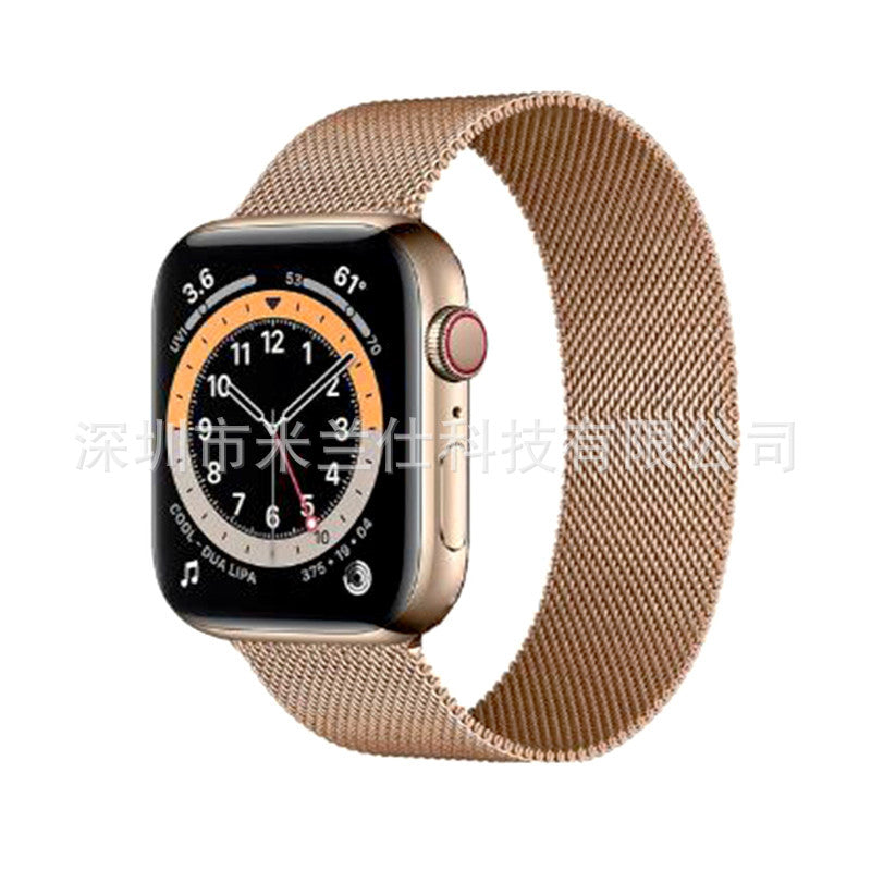 Premium Metal Milanese Loop Band for Apple Watch Series 1-9 & SE - Stylish, Adjustable & Breathable | Multiple Colors Available