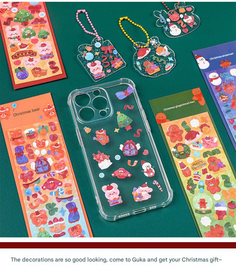 DIY Christmas creative sticker set