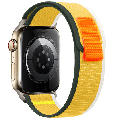 Durable Nylon Sport Strap for Apple Watch - Compatible with Ultra, Series 7 & More - Variety of Colors Available