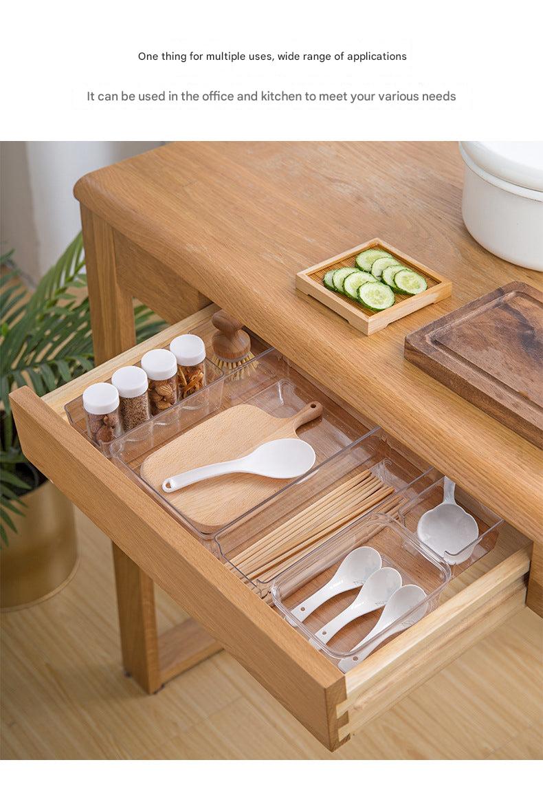 Japanese style kitchen drawer organizer