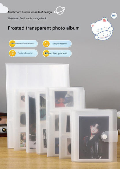 customizable photo album back cover