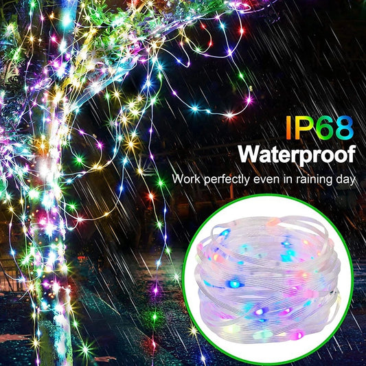 colorful LED string lights product image