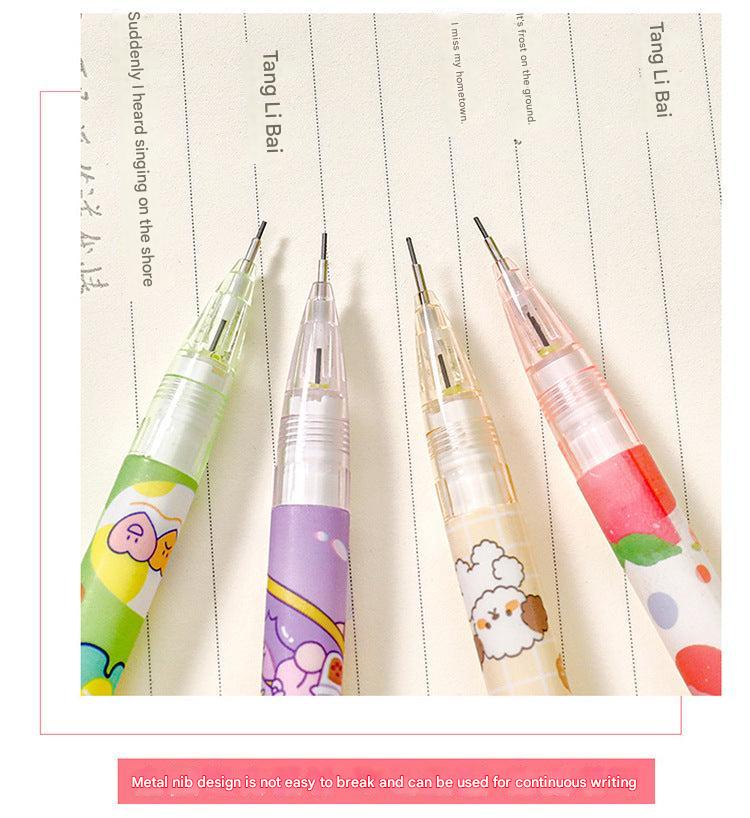 school supply cute mechanical pencil set