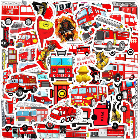 fire truck sticker