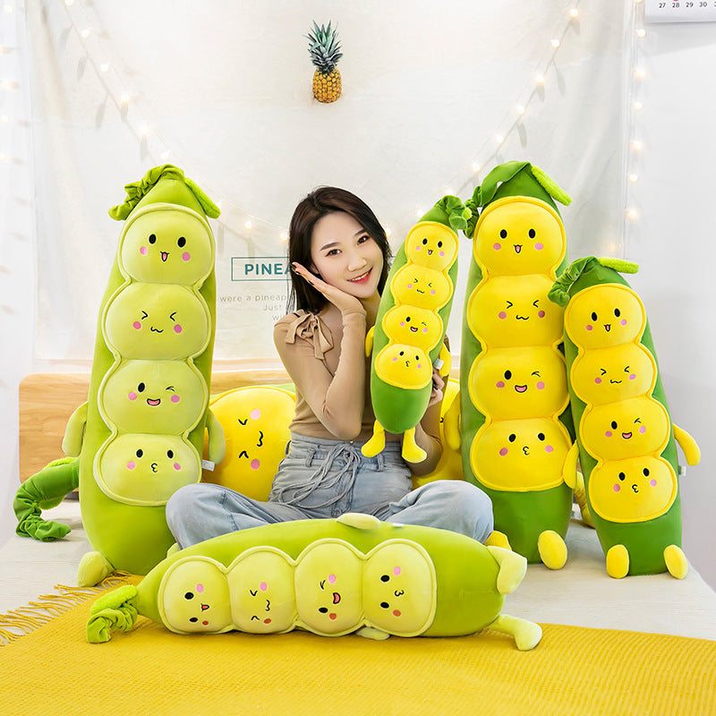 vibrant stuffed caterpillar toy displayed on shelf