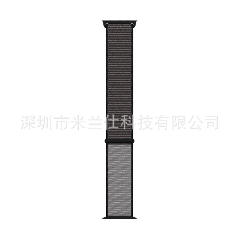 Nylon Sports Band for Apple Watch Series 1-9 & Ultra - Adjustable & Breathable with Velcro Closure